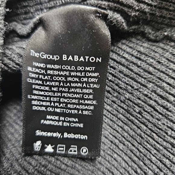 The Group Babaton Grey Rodin Sweater Size M - Picture 9 of 9